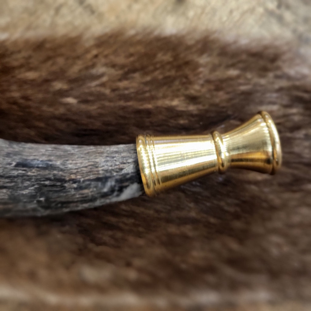 Brass mouthpiece for bugle