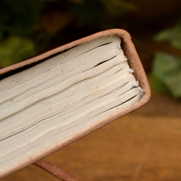 Notizbuch mit Kelten Triskele und Ledereinband