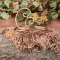 Oberarmreif Doppelspirale aus Bronze