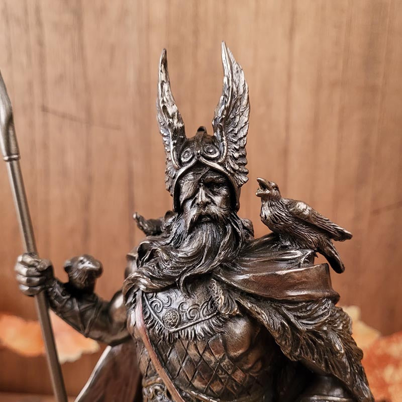 Odin der Allvater - bronziert