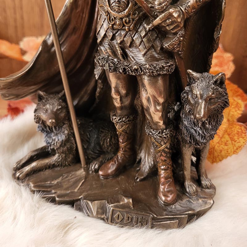 Odin der Allvater - bronziert