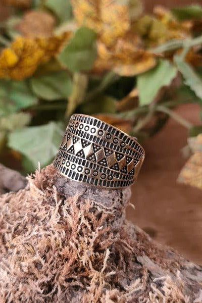 Open Early Medieval Bronze Ring - Replica