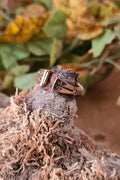 Offene Wikinger Ring Helgi aus Bronze