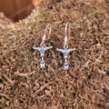 Silver Irminsul Dangle Earrings