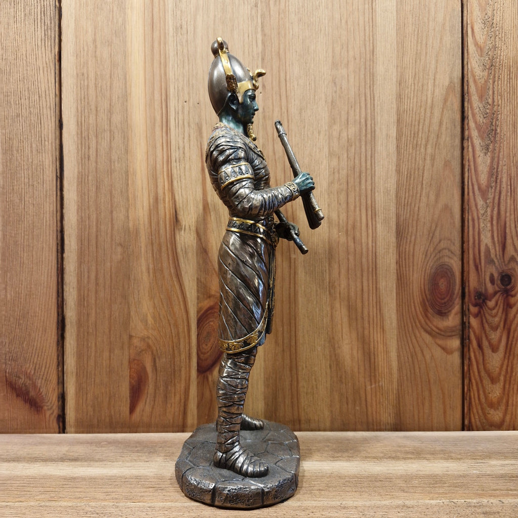 Osiris Ägyptischer Gott der Unterwelt - handbemalt