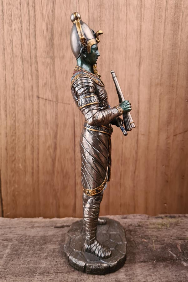 Osiris Ägyptischer Gott der Unterwelt - handbemalt