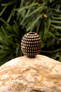 Oval Viking Bronze Bead