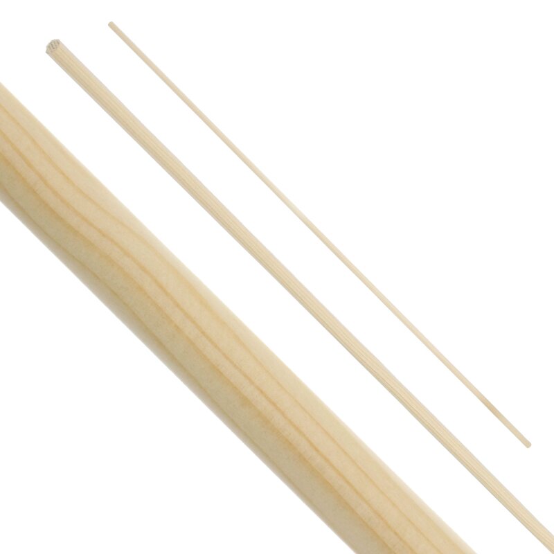 Arrow shaft 5/16 spruce, hand-spined 25 - 30 lbs