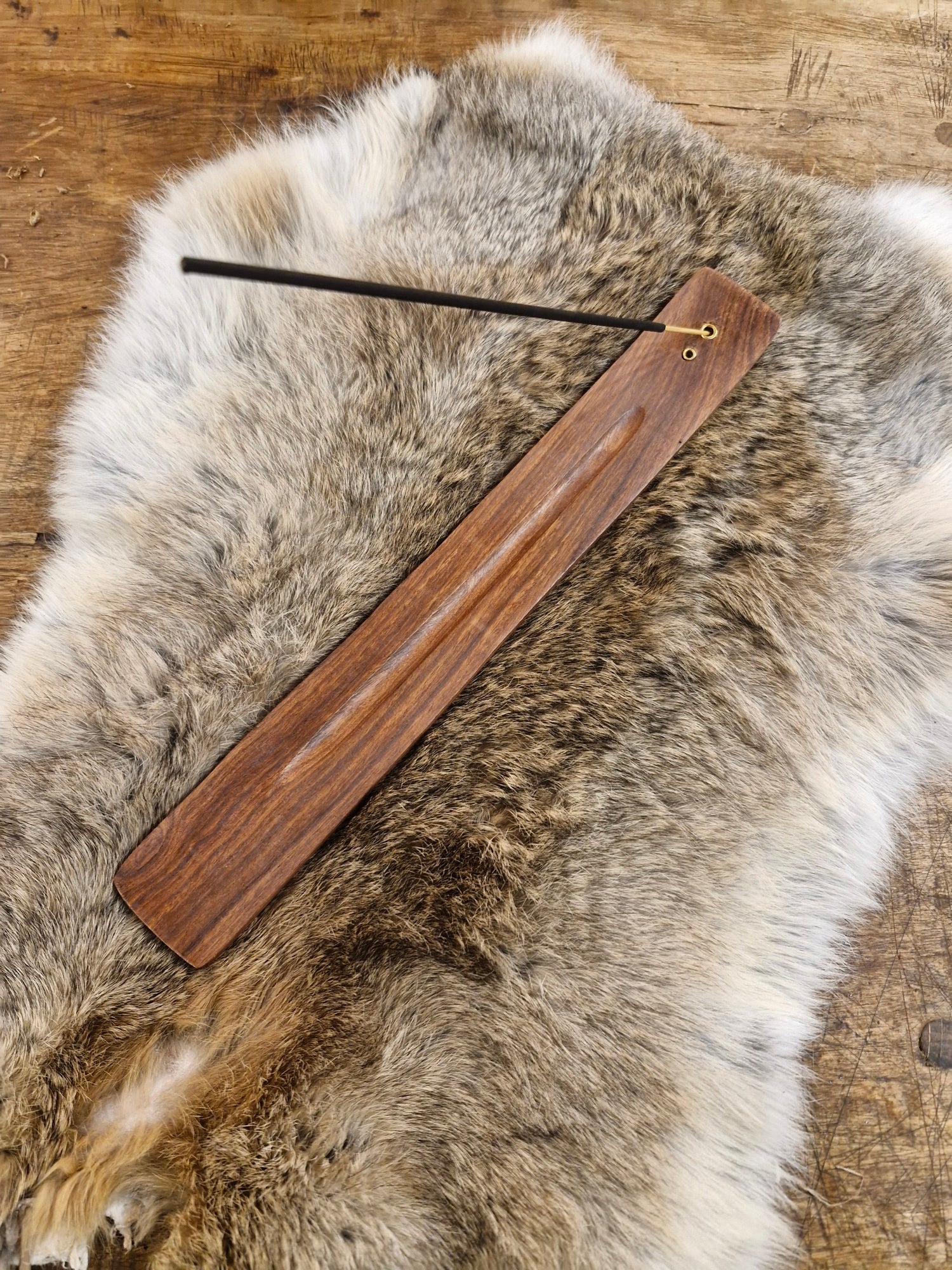 Simple Wooden Incense Holder