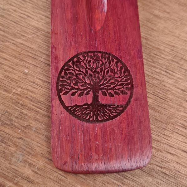 Räucherstäbchenhalter Yggdrasil aus Holz