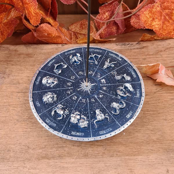Incense Holder Zodiac - hand-painted