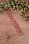 Räucherstäbchenhalter Knoten aus Holz
