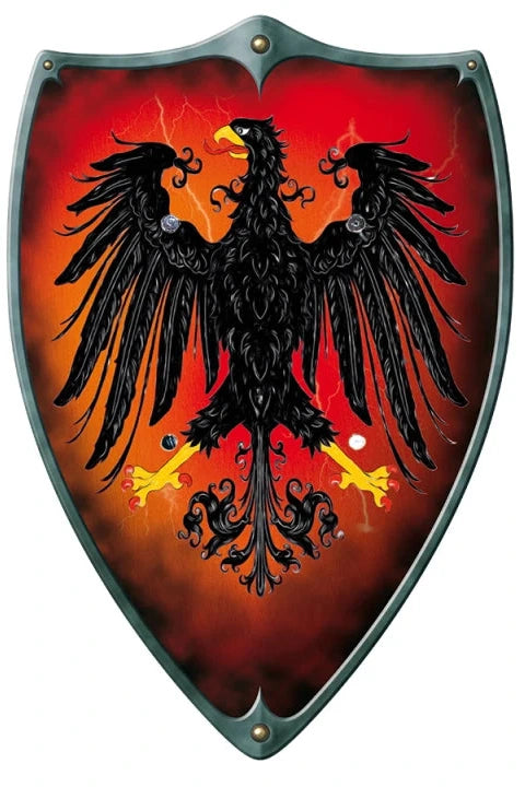 Wooden Knight Shield Eagle for Children