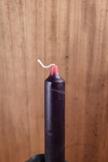 Ritual candle black red