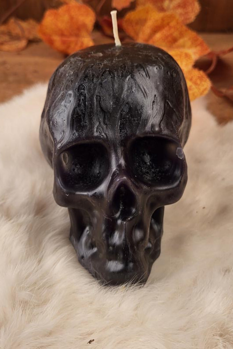 Ritualkerze & Totenkopfkerze