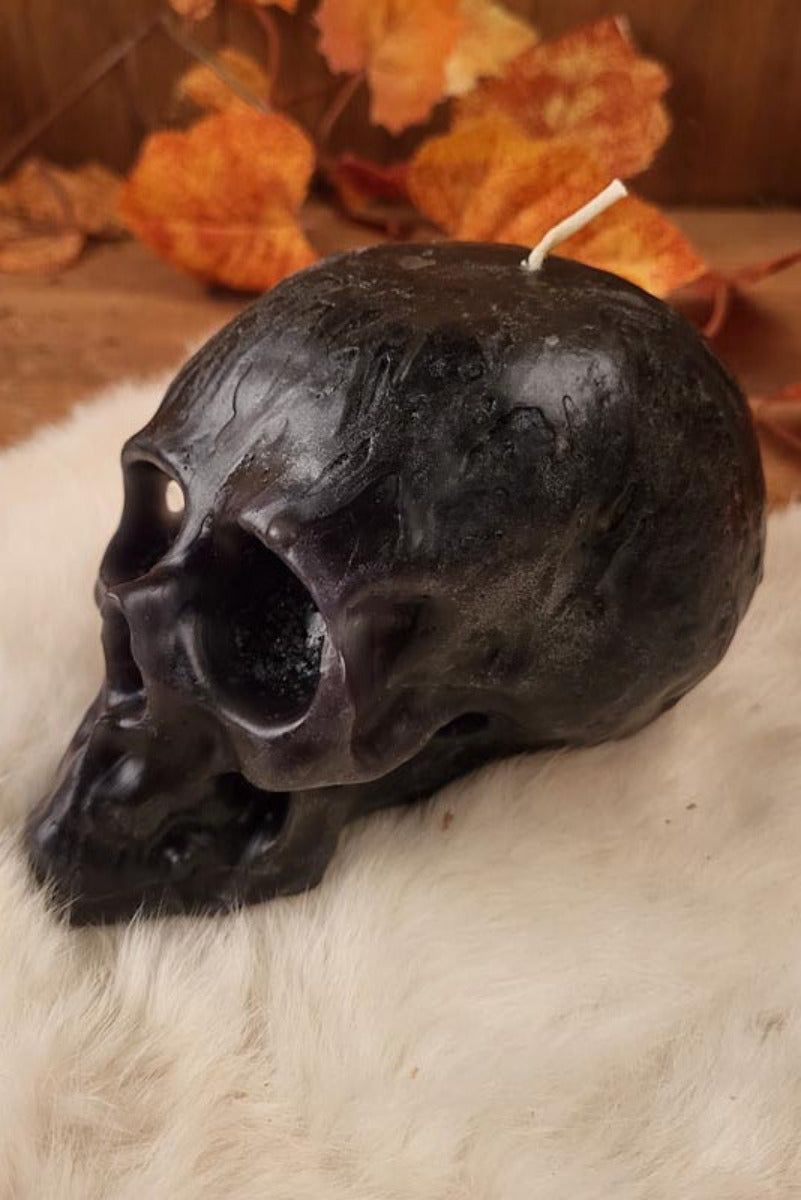 Ritualkerze & Totenkopfkerze