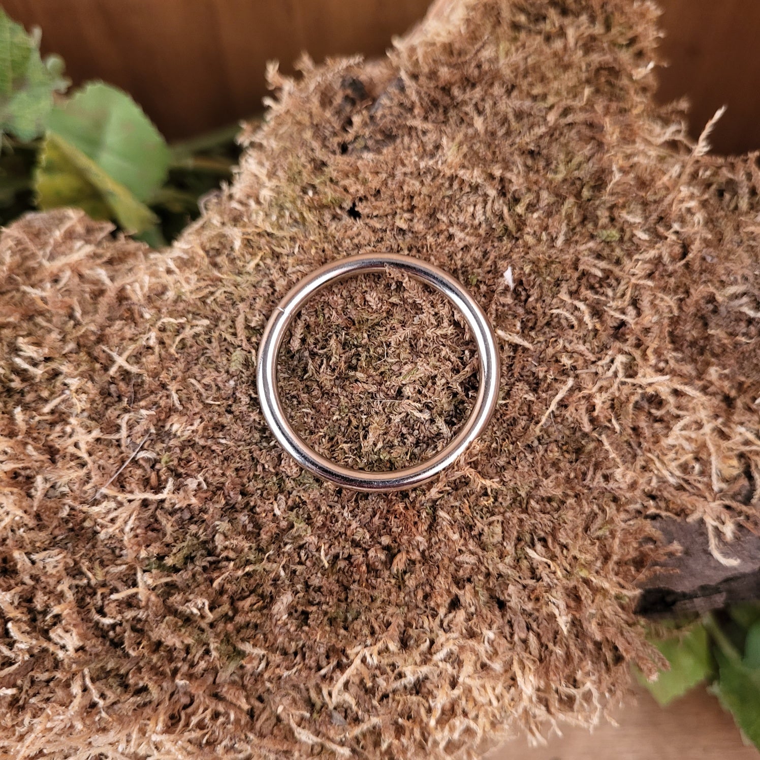 Metal O-ring for DIY belt making