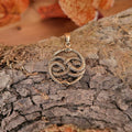 Schlangenamulett Auryn aus Bronze
