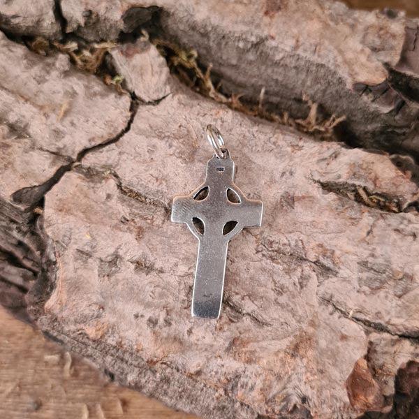 Silberanhänger Kelten Hochkreuz