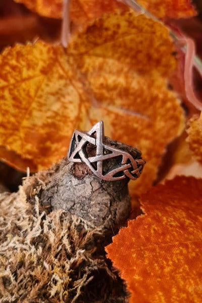 Silver Ring Druid's Foot