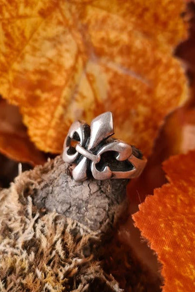 Sterling Silver Ring Fleur de Lis