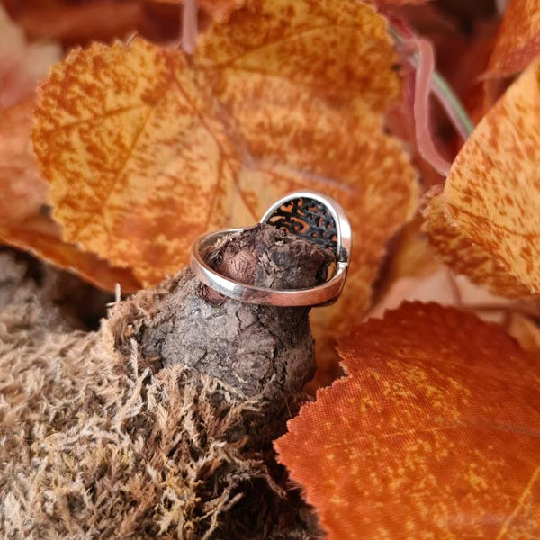 Ring Lebensbaum aus Silber