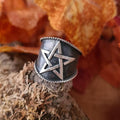 LARP Ring Hexenmeister aus Silber