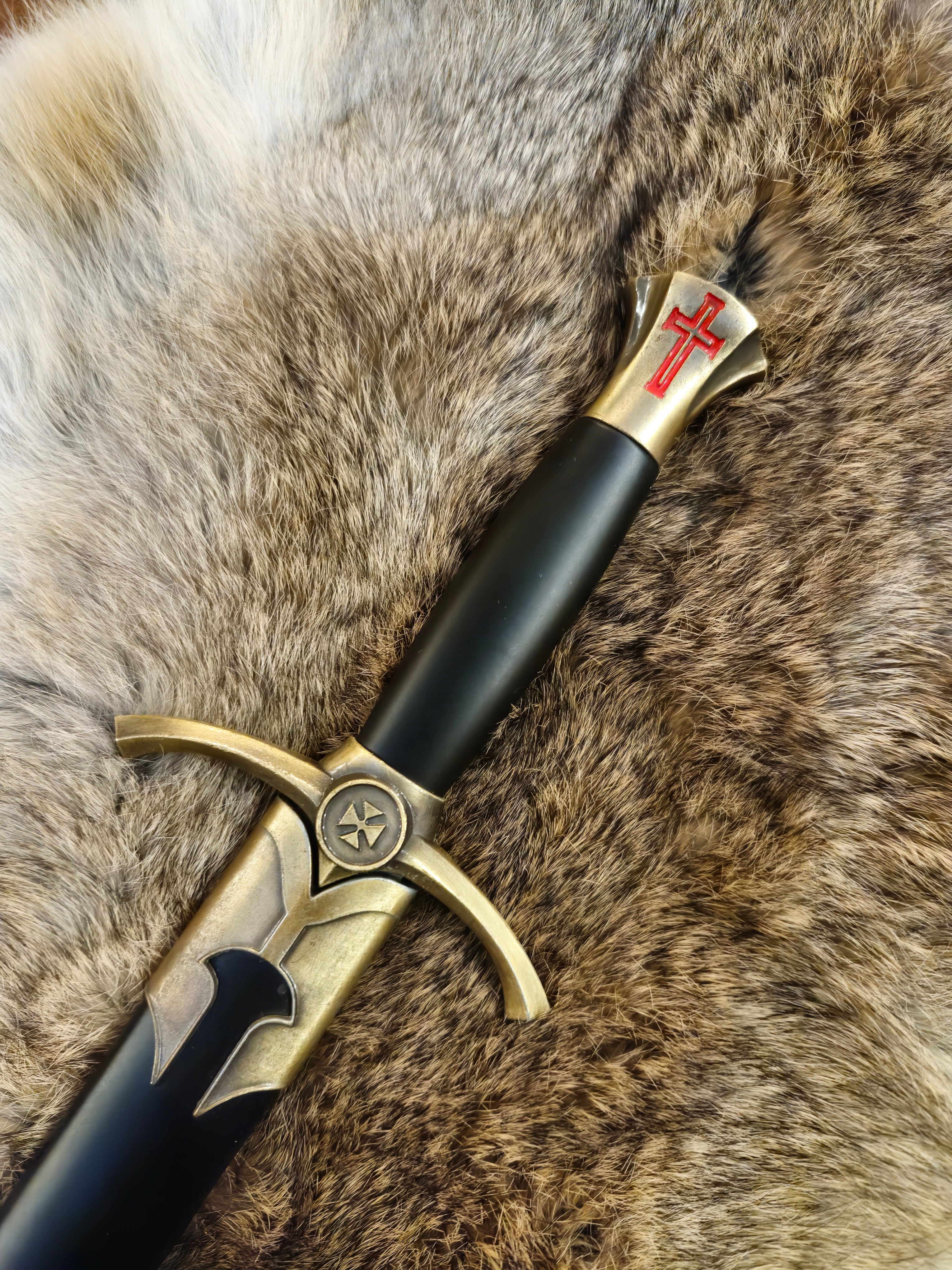 Templar Dagger with Sheath - Decoration