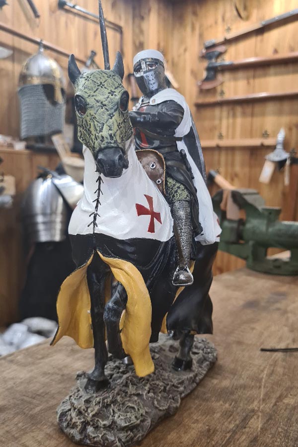 Templer Sergeant auf Pferd - Dekoration