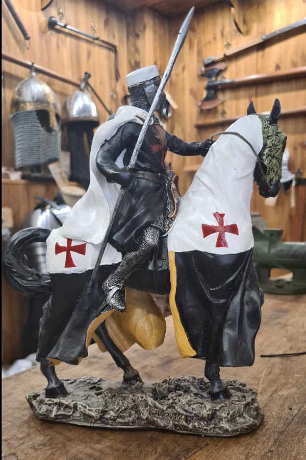 Templer Sergeant auf Pferd - Dekoration