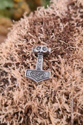 Thor's Hammer Pendant Thorfinn made of Silver