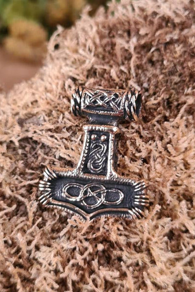 Thor's Hammer Asgard in Bronze