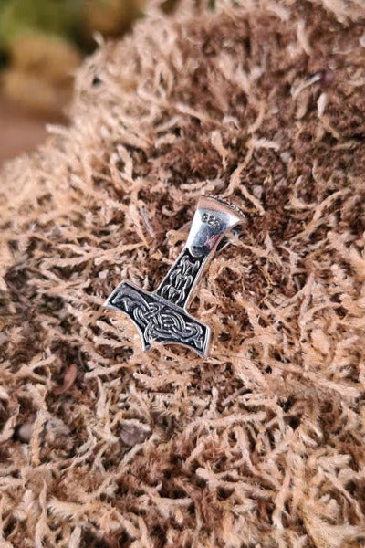 Thor's Hammer Einarr made of 925 Sterling Silver