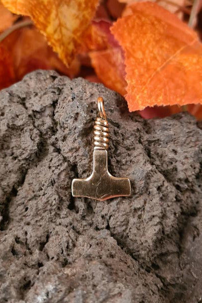 Thor's Hammer Falster in bronze - replica