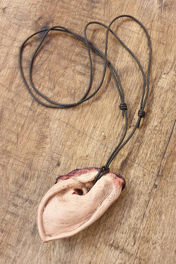 Latex LARP Halfling Ear Trophy