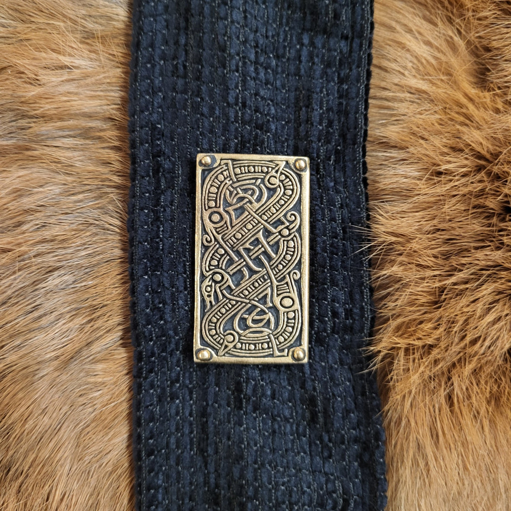 Vendel Period Belt Fitting Valsgärde made of Bronze - Replica