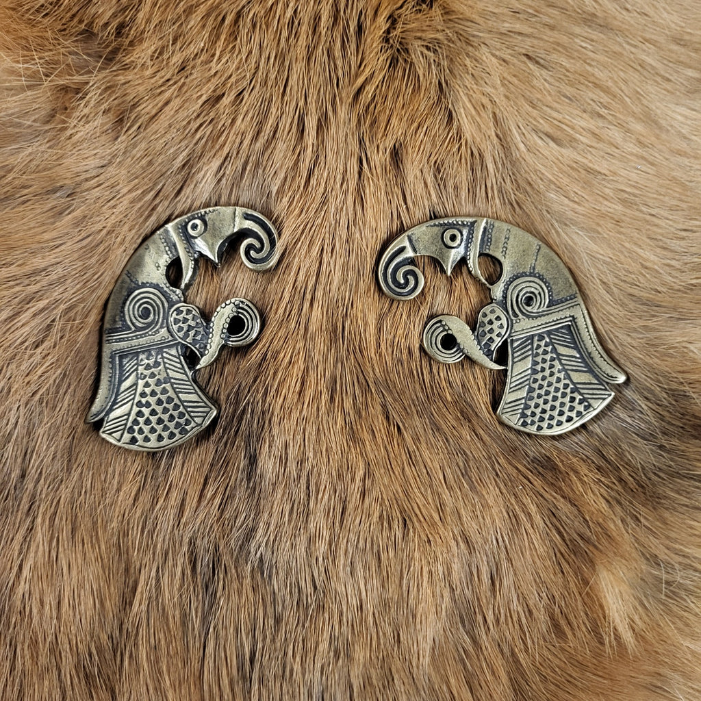Vendel Period Decorative Rivet Wotan's Ravens (Pair)