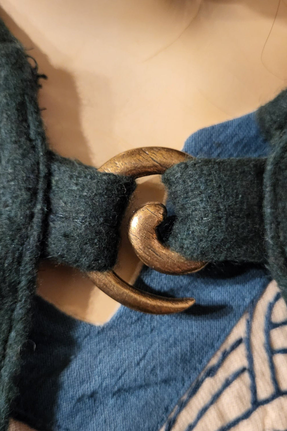 LARP Spiral Clasp for Capes
