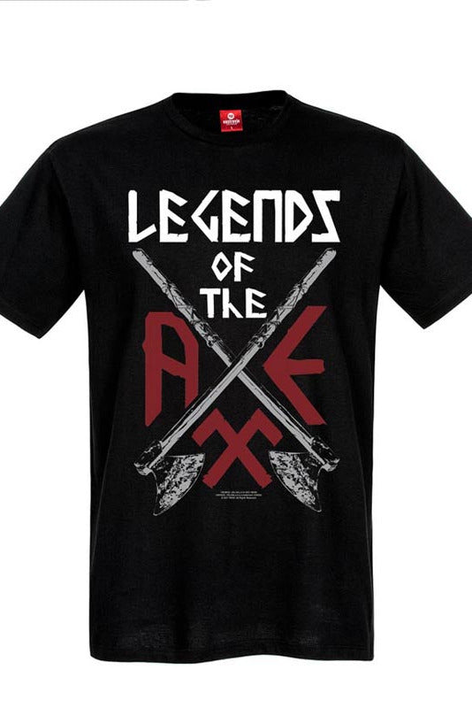 Vikings Valhalla T-Shirt Legends Of The Axe schwarz