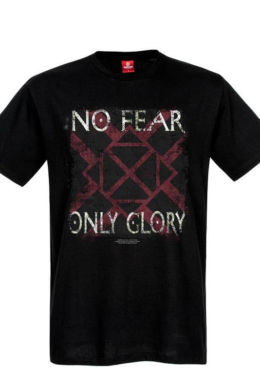 Vikings Valhalla T-Shirt No Fear Only Glory schwarz