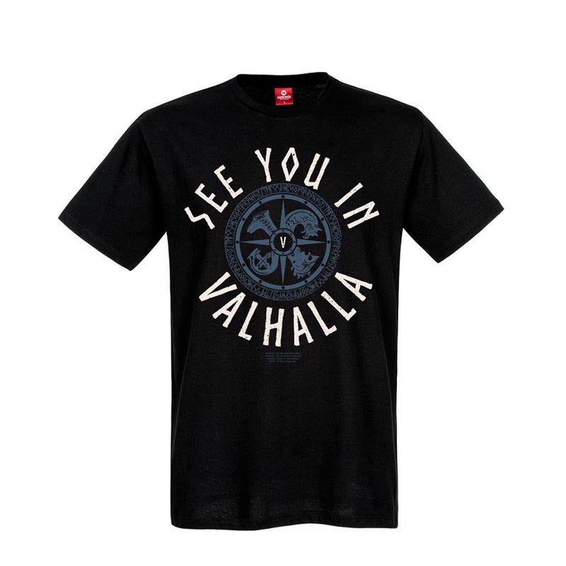 Vikings Valhalla T-Shirt See You In Valhalla schwarz