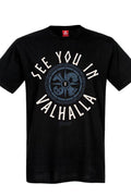 Vikings Valhalla T-Shirt See You In Valhalla schwarz