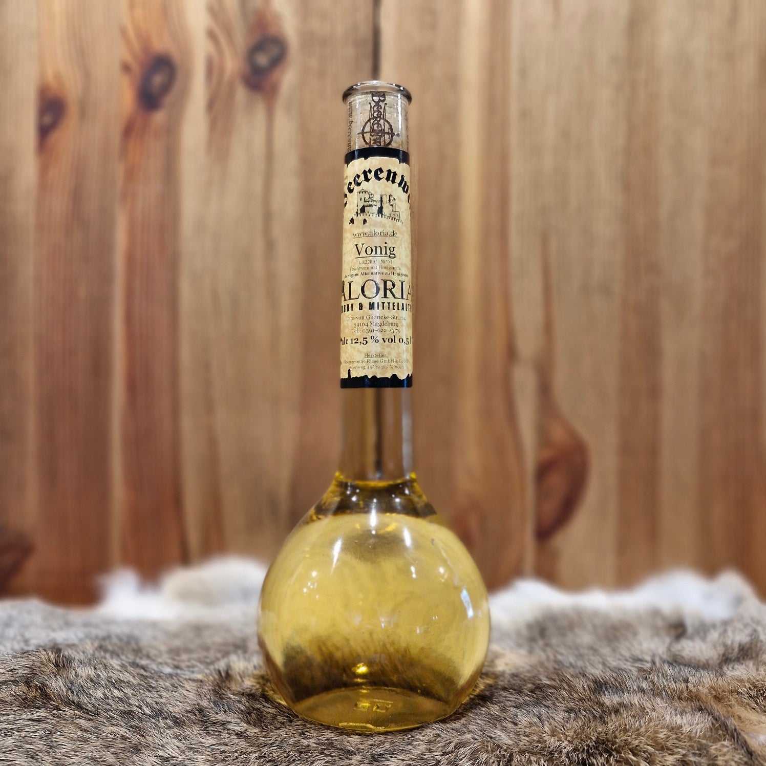 Vonig, der vegane Met in Elixierflasche