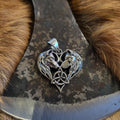 Wicca Amulett Wolfsrudel aus Silber