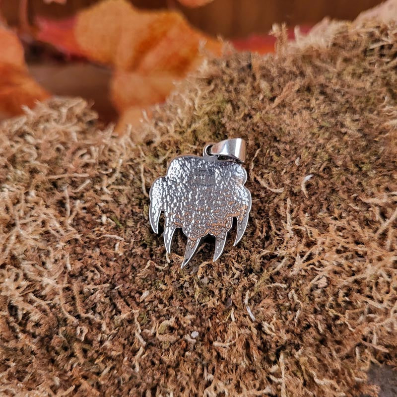 Wikinger Amulett Bärentatze aus Silber