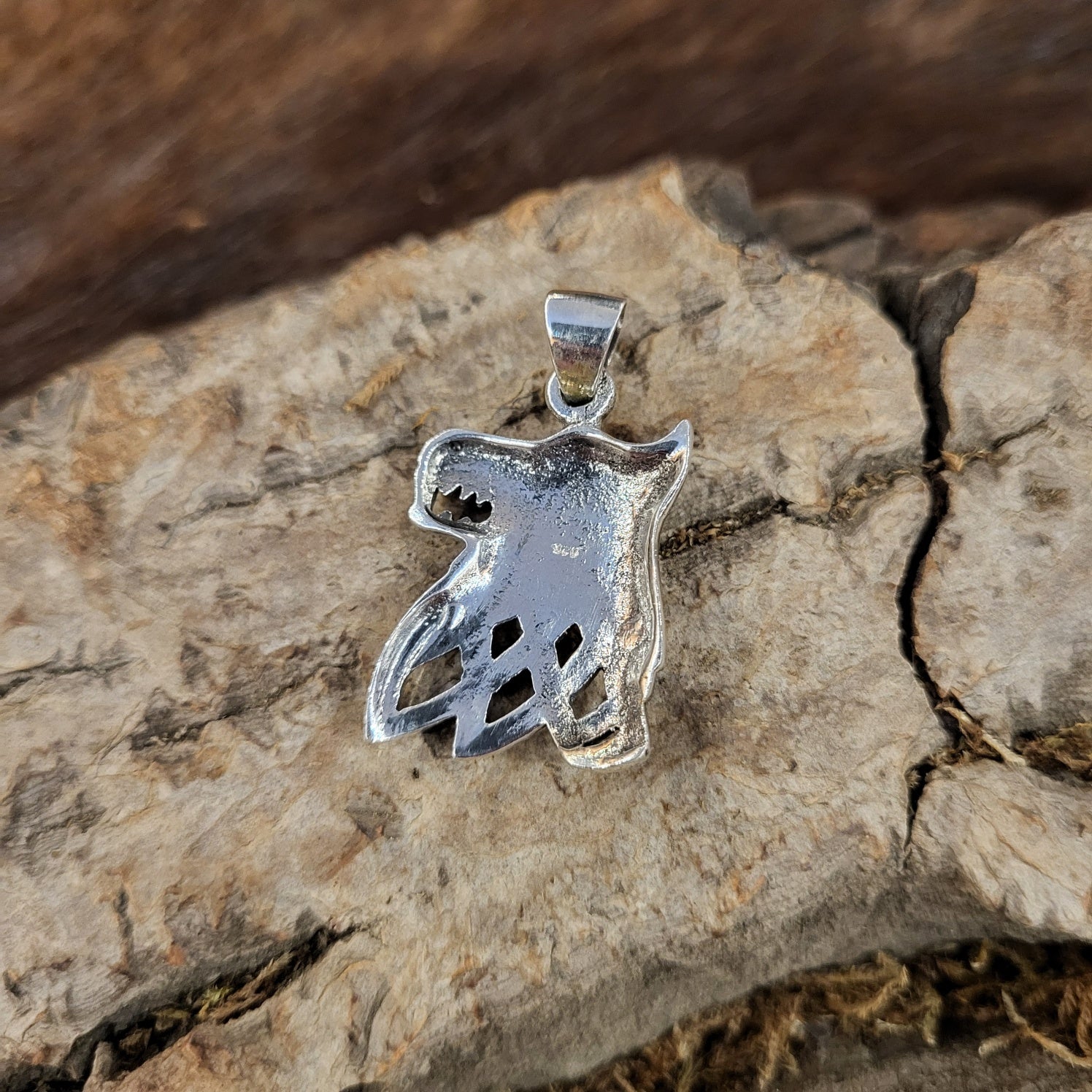 Wikinger Amulett Fenriswolf aus Silber