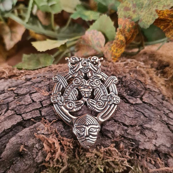Wikinger Amulett im Jelling & Borre Stil aus Bronze - Replik