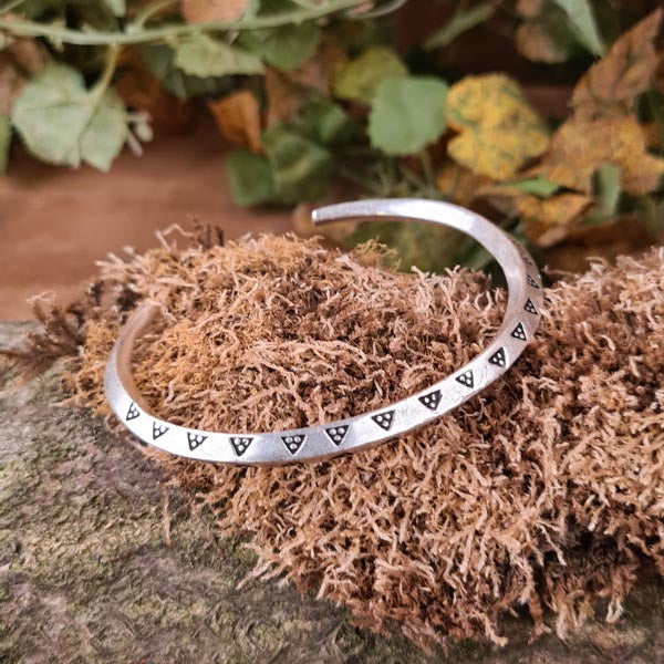 Viking Silver-Plated Arm Ring