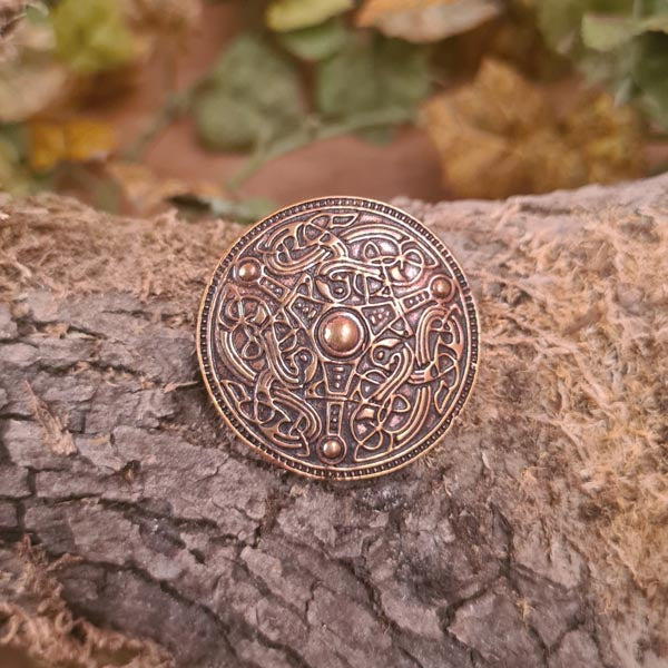 Viking Brooch in Broa Style, Bronze - Replica