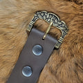 Wikinger Gürtelschnalle Gokstad für 4 cm Riemen